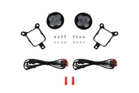 SS3 SAE/DOT Type Y Fog Light Kit Cool White (6000K) Sport (14.5 watts) White SAE Fog Diode Dynamics