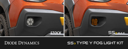 SS3 SAE/DOT Type Y Fog Light Kit Yellow (3000K) Pro (36 watts) Yellow SAE Fog Diode Dynamics