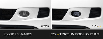 SSC2 SAE/DOT Type HN Fog Light Kit Cool White (6000K) Sport (7.7 watts) White SAE Fog Diode Dynamics