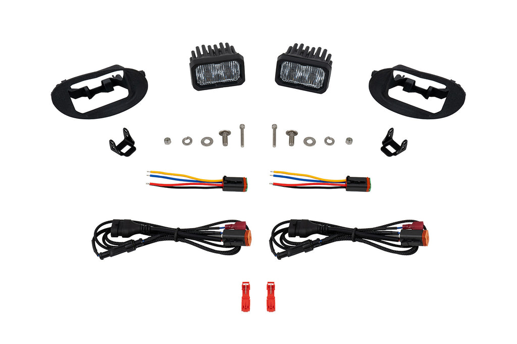 SSC2 LED Fog Light Kit for 2008-2010 Honda Odyssey, Cool White (6000K) Pro White SAE Fog