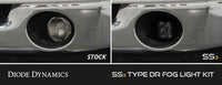 SS3 SAE/DOT Type DR Fog Light Kit Cool White (6000K) Pro (36 watts) White SAE Fog Diode Dynamics