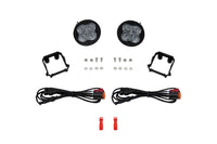 SS3 SAE/DOT Type Forester Fog Light Kit Cool White (6000K) Sport (14.5 watts) White SAE Fog Diode Dynamics