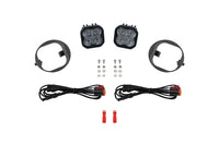 SS3 Pro Honda Element LED Fog Light Kit, White SAE Fog Diode Dynamics