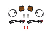 SS3 LED Fog Light Kit for 09-11 Honda Element, Max Yellow SAE Fog Diode Dynamics