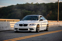 BMW E92 E93 E90 M3 & E92 Coupe (Pre-LCI) Laser Style LED Headlights (White/Yellow)