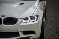BMW E92 E93 E90 M3 & E92 Coupe (Pre-LCI) Laser Style LED Headlights (White/Yellow)