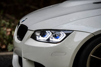 BMW E92 E93 E90 M3 & E92 Coupe (Pre-LCI) Laser Style LED Headlights (White/Yellow)