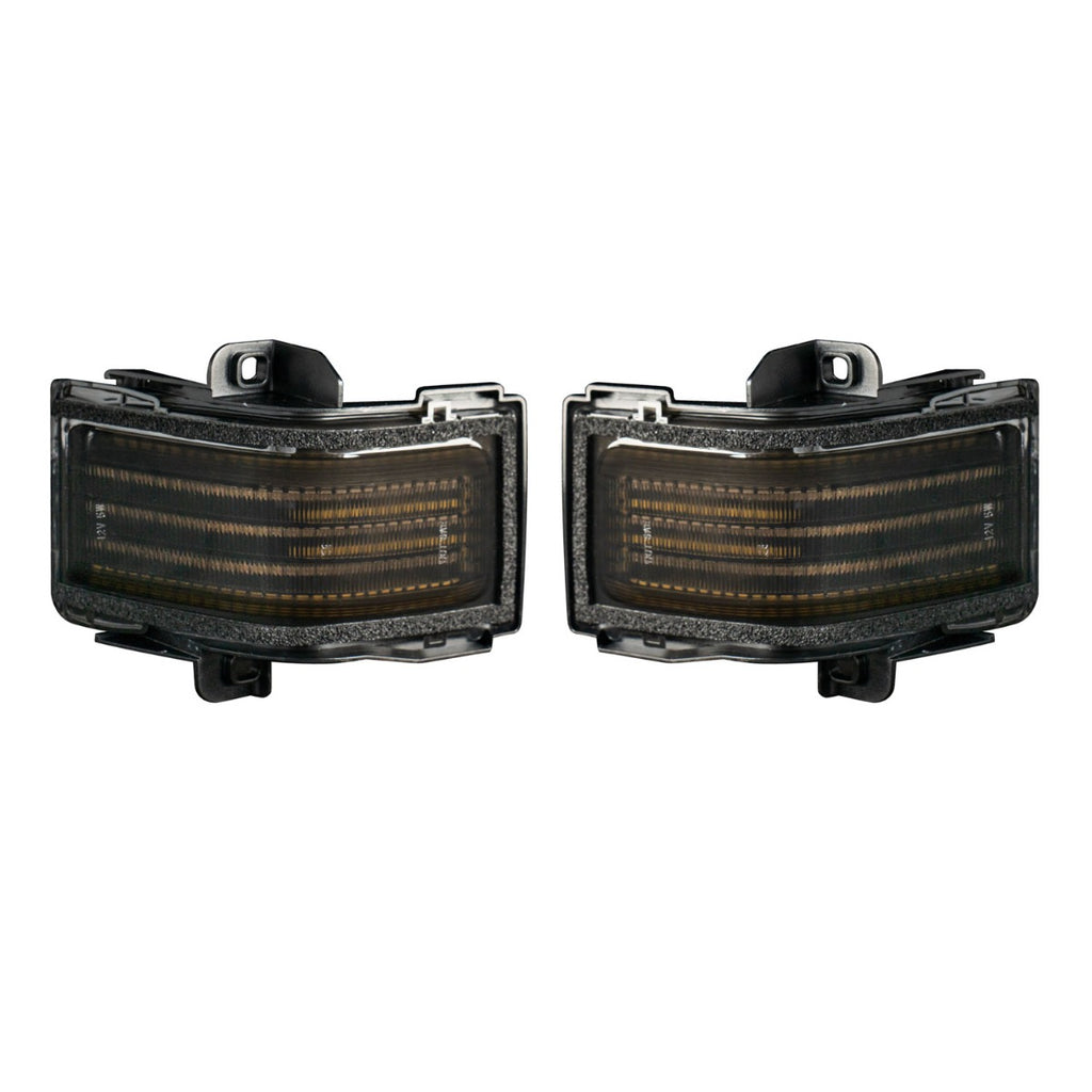 2017-2022 Ford Super Duty LED Mirror Lights Pair, Smoke Form Lighting