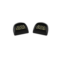 2002-2013 Cadillac Escalade EXT LED License Plate Lights Pair, Clear Form Lighting