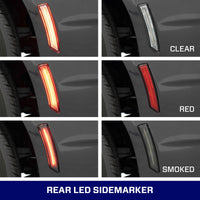 2024 Mustang LED Sidemarkers OEM Set Amber/Red Form Lighting