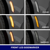 2024 Mustang LED Sidemarkers Smoked Set Form Lighting