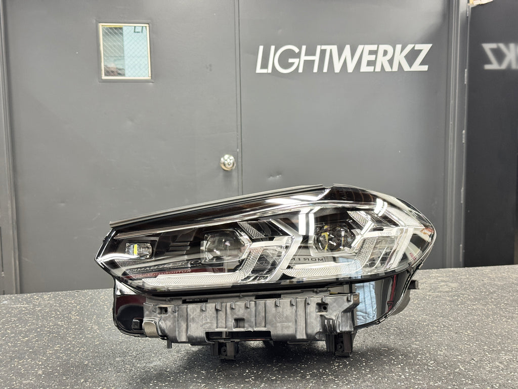 BMW G01 G02 X3 X4 22-24 Headlight Lens Replacement Service