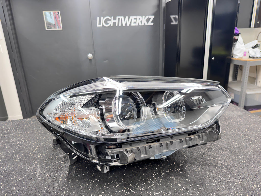 BMW G01 G02 X3 X4 18-21 Headlight Lens Replacement Service