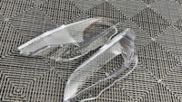 BMW E60 04-07 Pre-facelift Headlight Replacement Lenses w/LED Brows (Pair)