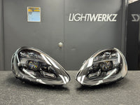 Porsche 958.2 Cayenne Matrix Style LED Headlights (Fits OEM Bixenon equipped models) (Final Sale / Open Box)