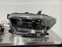 Morimoto XB LED Headlights ( 2016-2023 Tacoma) - Custom Setup - Triple Demon Eyes - White DRL - Smoked Sidemarker (FINAL SALE)