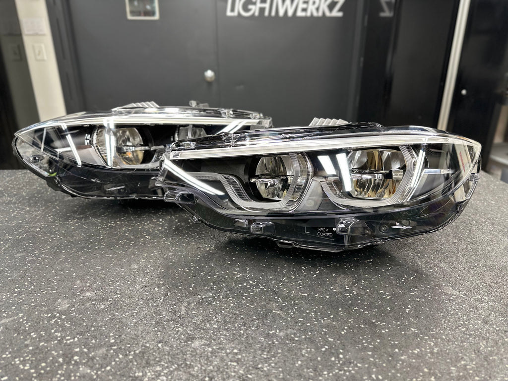 BMW 2018-2020 LCI F32 F33 F36 F80 F82 M3 M4 428i Headlight Lens Replacement Service