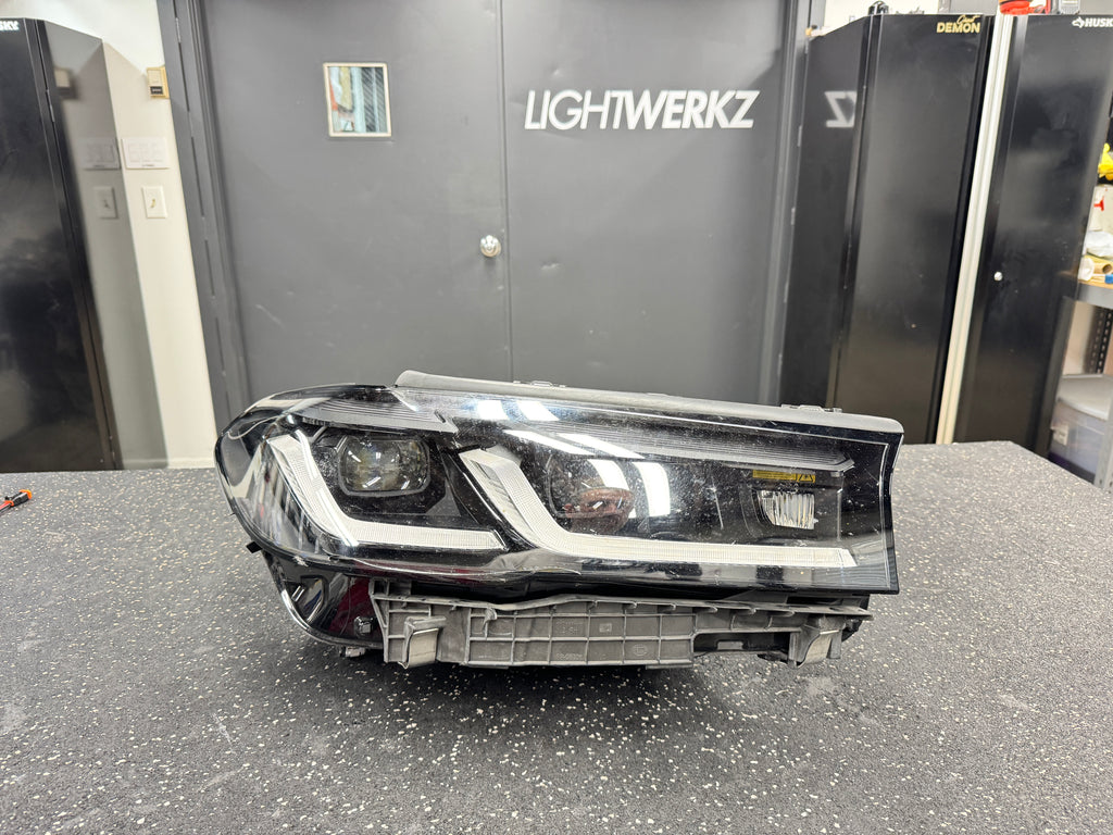 BMW 21-23 5-Series M5 F90 G30 G31 G38 LCI Headlight Lens Replacement Service