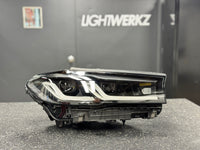 BMW 21-23 5-Series M5 F90 G30 G31 G38 LCI Headlight Lens Replacement Service