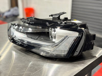 Audi A4 S4 B8.5 Headlight Lens Replacement Service & LED DRL Repair