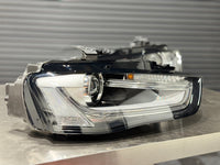 Audi A4 S4 B8.5 Headlight Lens Replacement Service & LED DRL Repair