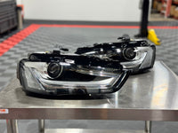 Audi A4 S4 B8.5 Headlight Lens Replacement Service & LED DRL Repair