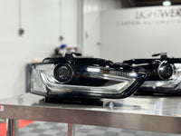 Audi A4 S4 B8.5 Headlight Lens Replacement Service & LED DRL Repair