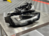 Audi A4 S4 B8.5 Headlight Lens Replacement Service & LED DRL Repair