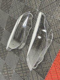BMW E60 08-10 Facelift Headlight Replacement Lenses (Pair)