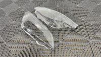 BMW E60 08-10 Facelift Headlight Replacement Lenses w/o LED Brows (Pair)