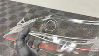 BMW E60 08-10 Facelift Headlight Replacement Lenses w/o LED Brows (Pair)