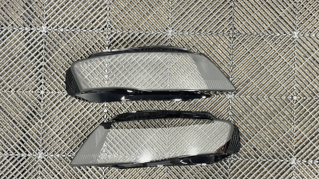 Audi A4 S4 B8 2010-2012 Replacement Headlight Lenses (Sold Individually)