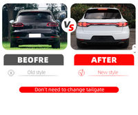 Porsche Macan 95B.1 2015-2018 Facelift LED Tail Light Conversion Kit