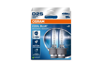 D2S Osram 66240CBN Cool Blue Intense Next Gen HID Xenon Bulbs (2 Pack)