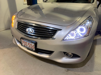 08-13 Infiniti G37 Sedan Headlight Lens Replacement Service