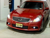 08-13 Infiniti G37 Sedan Headlight Lens Replacement Service