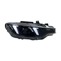 BMW F30 3 Series 12-19 Snake Eyes Style LED Headlights (White)