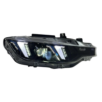 BMW F30 3 Series 12-19 Snake Eyes Style LED Headlights (White)