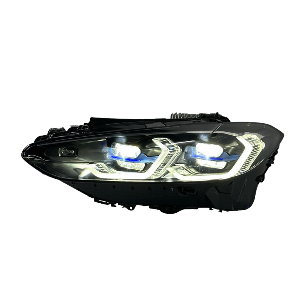 BMW G80 M3 G82 M4 G22 4 Series 21+ Laser Style LED Headlights (White/Yellow/Amber)