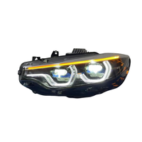 BMW F80 M3 F82 M4 F32 Coupe LCI Style LED Projector Headlights (White/Yellow)