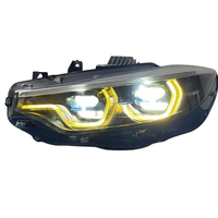 BMW F80 M3 F82 M4 F32 Coupe LCI Style LED Projector Headlights (White/Yellow)