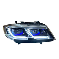 BMW E90 3 Series 05-12 Laser Style LED Headlights (White)