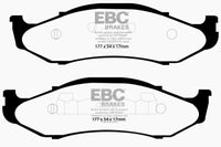 EBC 97-99 Jeep Cherokee 2.5 82mm High Rotors Yellowstuff Front Brake Pads