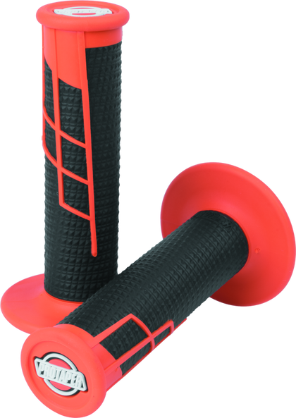 ProTaper Clamp-On 1/2 Waffle Grip - Orange/Black