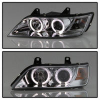 Spyder BMW Z3 96-02 Projector Headlights LED Halo Chrome High H1 Low H1 PRO-YD-BMWZ396-HL-C