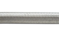 Vibrant -10 AN SS Braided Flex Hose (2 foot roll)