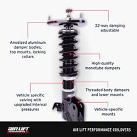Air Lift Performance 15-20 Acura TLX / 13-17 Honda Accord Coilover Kit