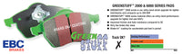 EBC 11+ Jeep Grand Cherokee 6.4 SRT-8 Greenstuff Front Brake Pads