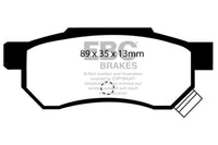 EBC 92-94 Acura Integra 1.7 Vtec Ultimax2 Rear Brake Pads