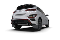 Rally Armor 22-23 Hyundai Kona N Black UR Mud Flap w/Red Logo